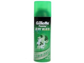 吉列剃须泡柠檬香型