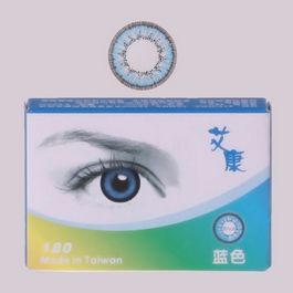 艾康180半年抛蓝色1片装