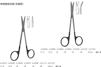 上海金钟综合组织剪 18cm