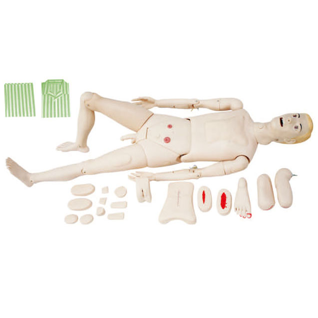 高级全功能护理训练模拟人(男性) KAS-122A