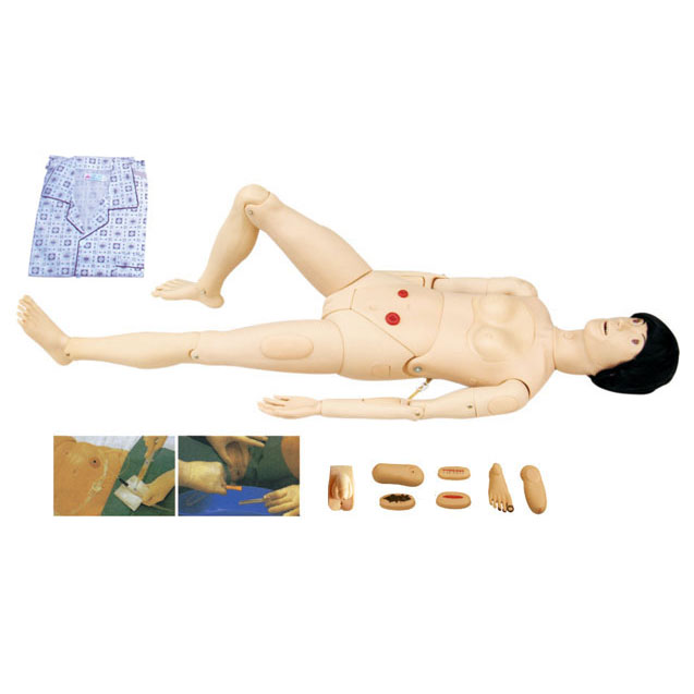 高级全功能护理训练模拟人(女性) KAS-122B