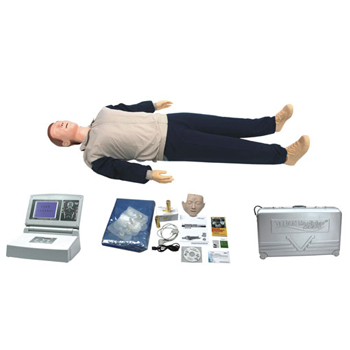 高级大屏幕液晶彩显全自动电脑心肺复苏模拟人 KAS-CPR680