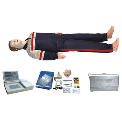 高级移动显示自动电脑心肺复苏模拟人 KAS-CPR490