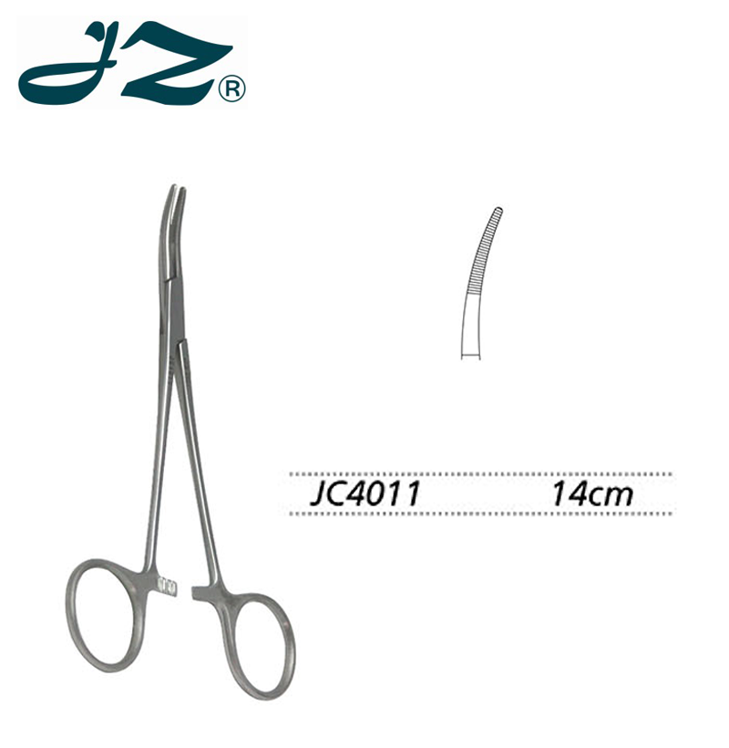 金钟止血钳 弯半齿