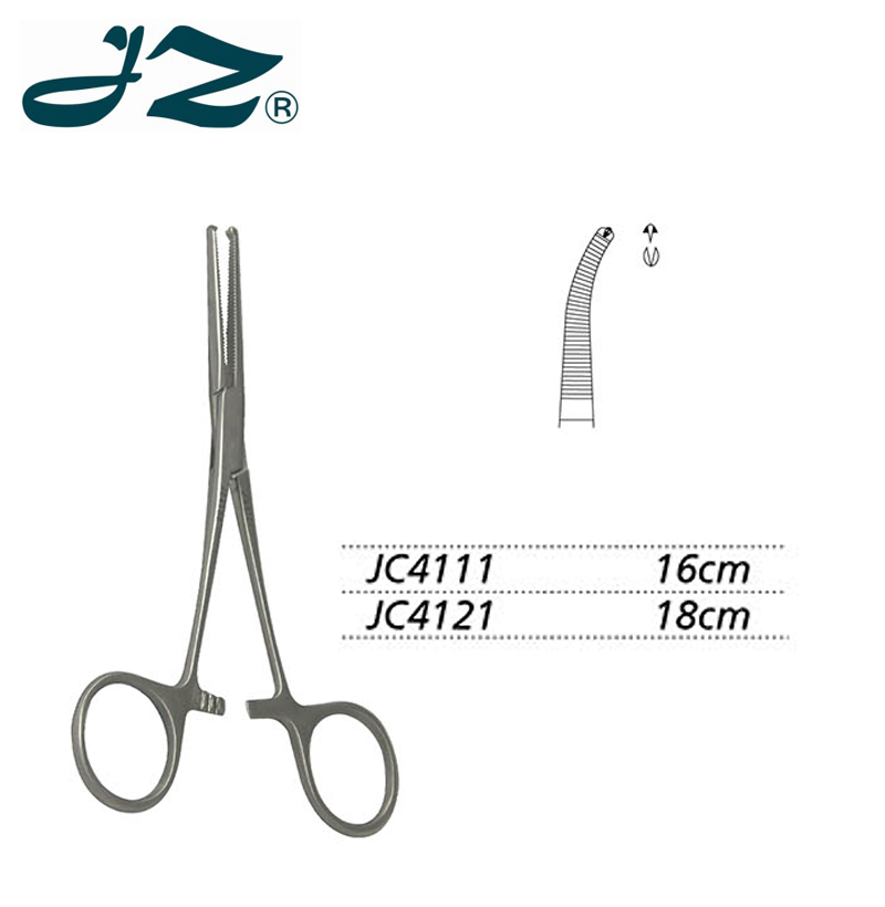 金钟止血钳 弯有钩