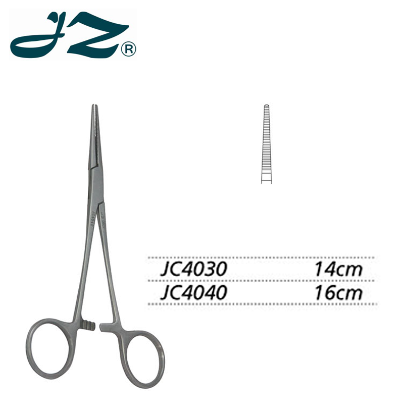 金钟止血钳 直全齿