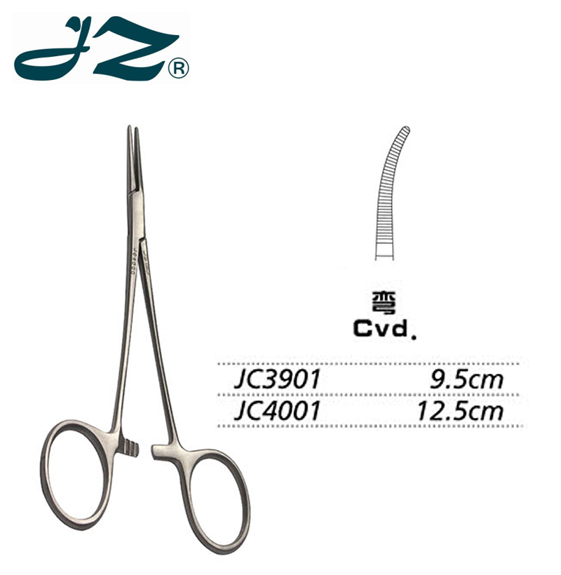 金钟止血钳 弯全齿