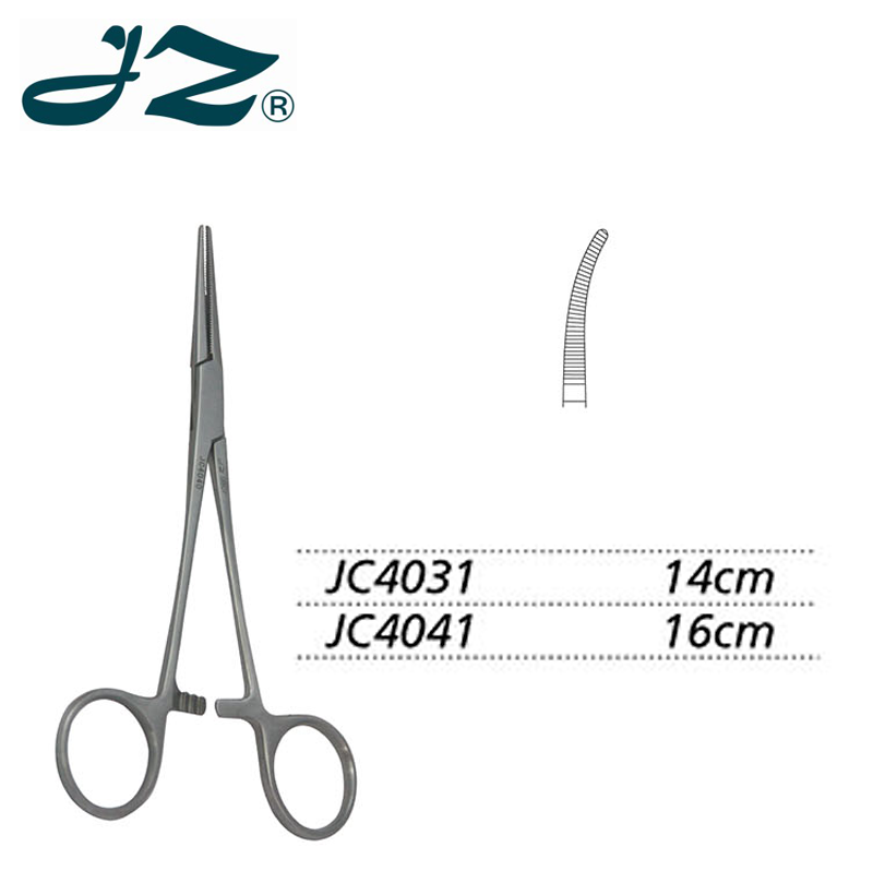 金钟止血钳 弯全齿