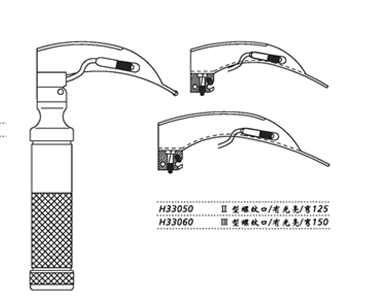 金钟麻醉咽喉镜 H33050