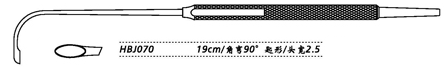 金钟鼻刮匙HBJ070