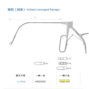 金钟间接喉钳 17cm