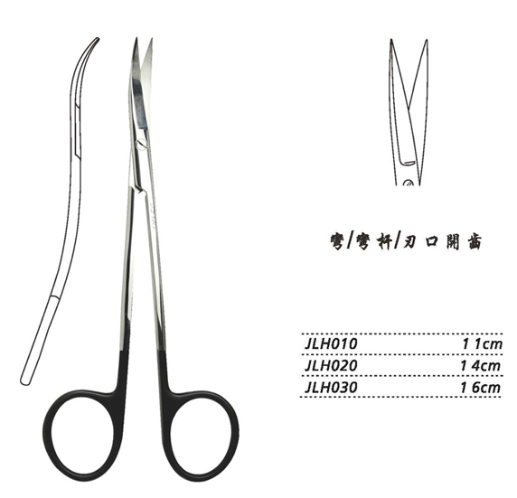 金钟组织剪刃口开齿