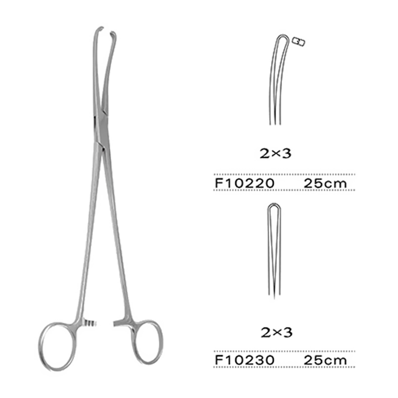 金钟子宫颈钳F10230