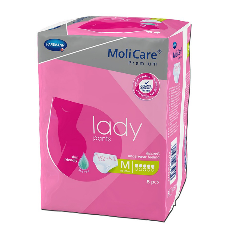 保赫曼妙力金装女性专用拉拉裤（夜用型）中号MoliCare Pr Lady Pants 7D M P8