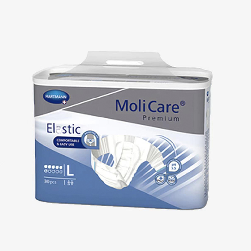 保赫曼妙力金装弹性搭扣式尿裤（日用型）大号MoliCare Pr. Elastic 6D L P30 