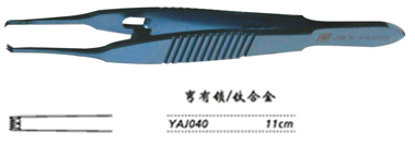 金钟角膜固定镊 