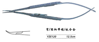 金钟显微眼用持针钳圆柄