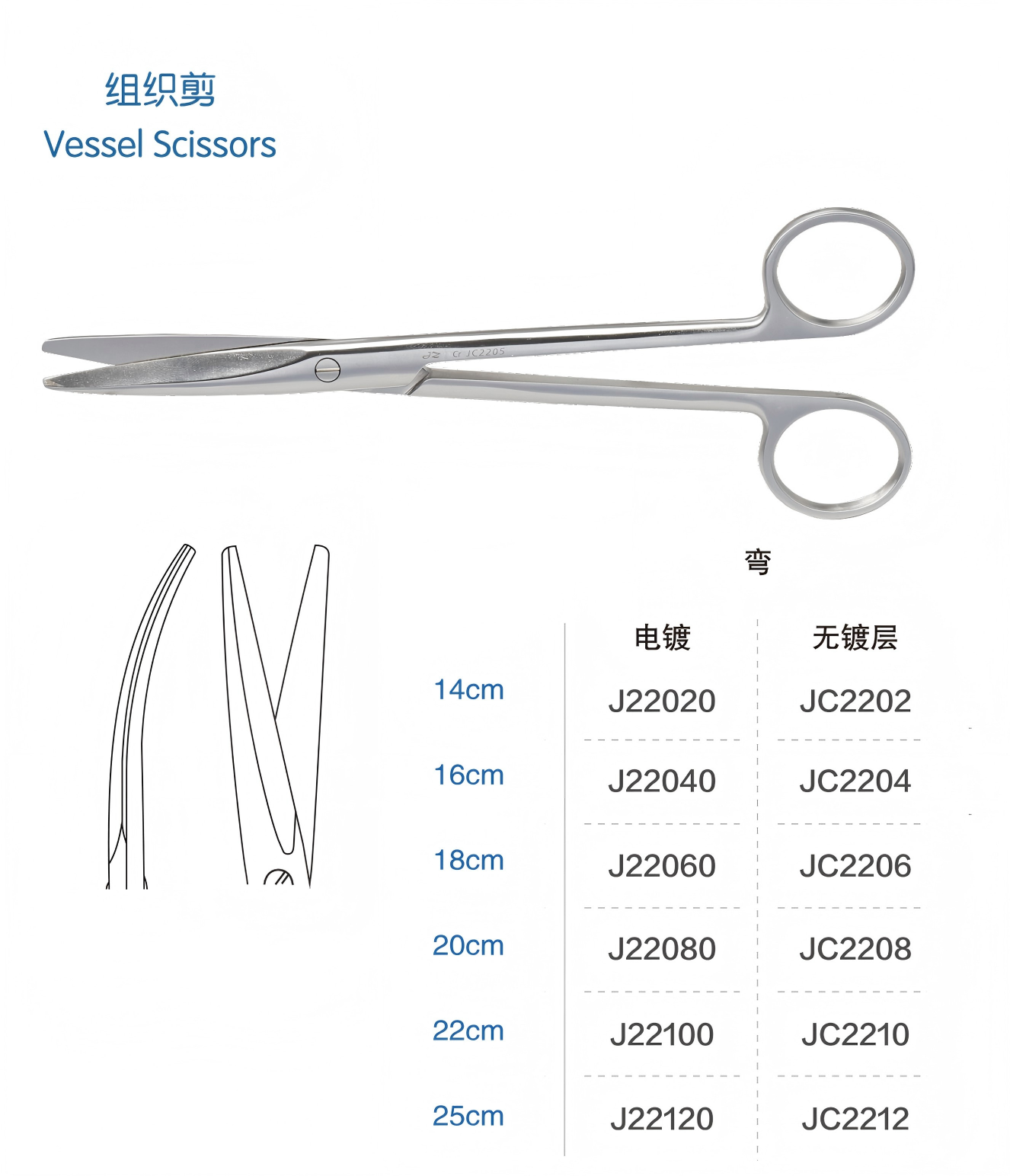 金钟组织剪J22080