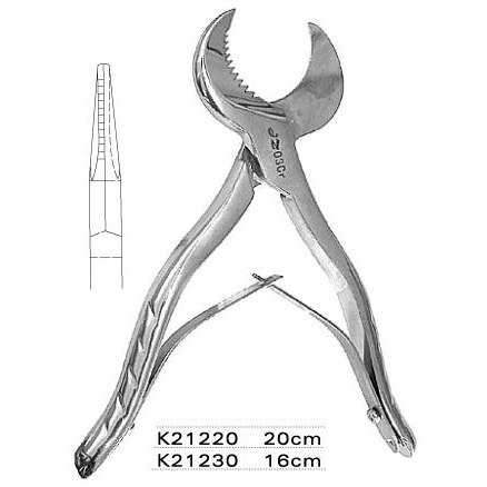 上海金钟技工石膏剪16cm