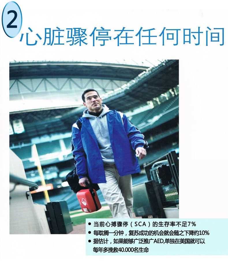 飞利浦HeartStar FRX(智能救心宝)自动体外心脏除颤仪/器 飞利浦HeartStar FRX(智能救心宝)自动体外心脏除颤仪/器