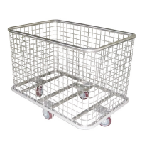 全不锈钢移动网车B464