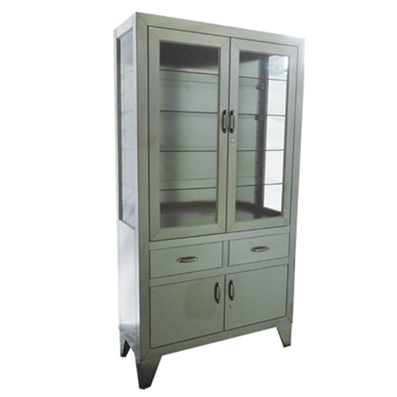 不锈钢双门器械柜 日式F022 