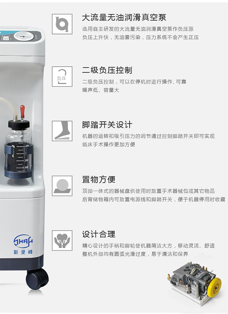 斯曼峰 电动吸引器