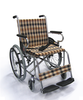 鱼跃铝合金轻便轮椅H032上海轮椅