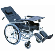 互邦轮椅-轻型铝合金座便轮椅 HBL10-B型