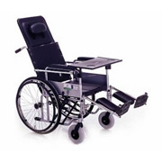 互邦轮椅-钢管型高靠背座便轮椅 HBG6-B型