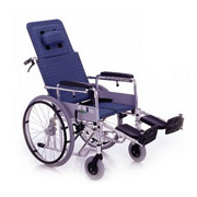 互邦轮椅-铝合金型高靠背护理轮椅 HBL5-Y型