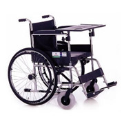 互邦轮椅-钢管型低靠座便轮椅 HBG15-B型