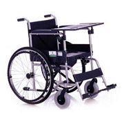 互邦轮椅-钢管型高靠背 座便轮椅 HBG19-B型